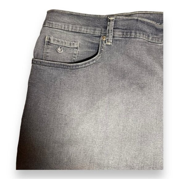 🆕 NWT Gloria Vanderbilt 24w Amanda Heritage Fit High Rise Rise Jean Short 24 - Picture 9 of 9